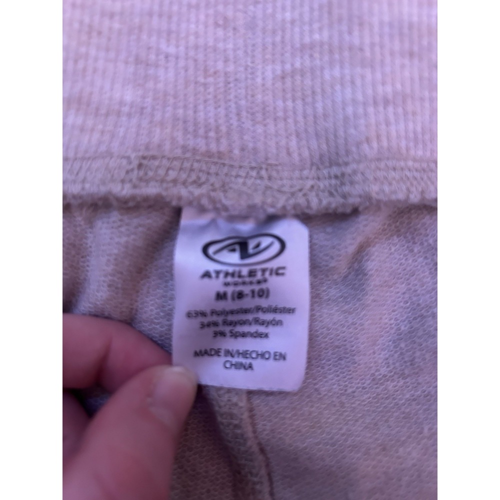Athletic Works Girls Camouflage Sweat Shorts M (8-10) Polyester Blend - Picture 2 of 2